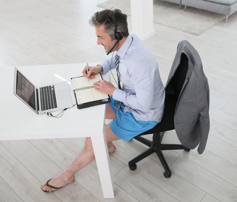 دورکاری یا teleworking راهکار مناسب برای کار در شرایط سخت کرونایی