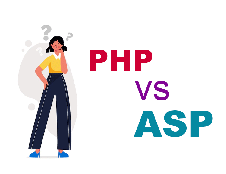تفاوت طراحی سایت با ASP یا PHP